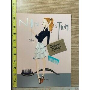Chloe Fashions Nordstrom Illustrated Print Advertisement: R Toledo